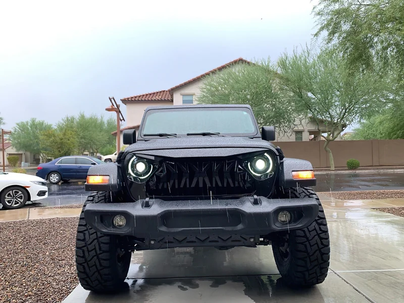 Oracle Oculus Bi-LED Projector Headlights for Jeep JL/Gladiator JT - Matte Blk - 5500K - Image 54