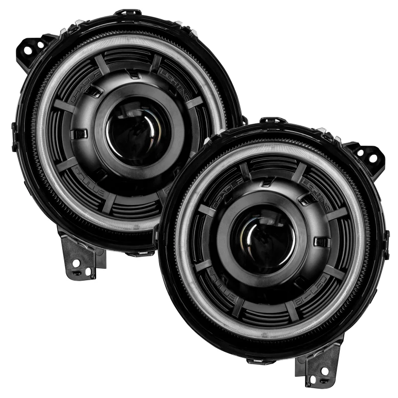Oracle Oculus Bi-LED Projector Headlights for Jeep JL/Gladiator JT - Matte Blk - 5500K - Image 66