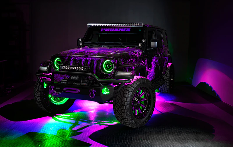 Oracle Oculus Bi-LED Projector Headlights for Jeep JL/Gladiator JT - w/ BC1 Controller - Image 29
