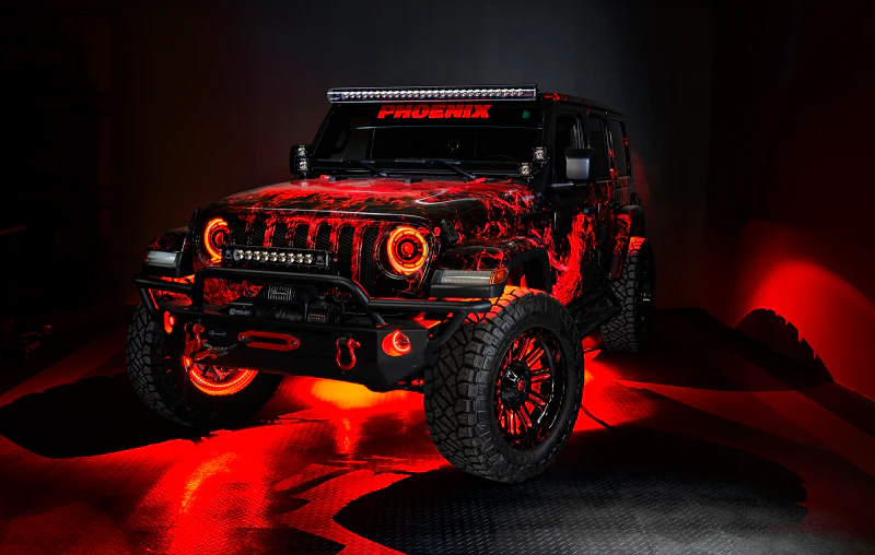 Oracle Oculus Bi-LED Projector Headlights for Jeep JL/Gladiator JT - w/ BC1 Controller - Image 33