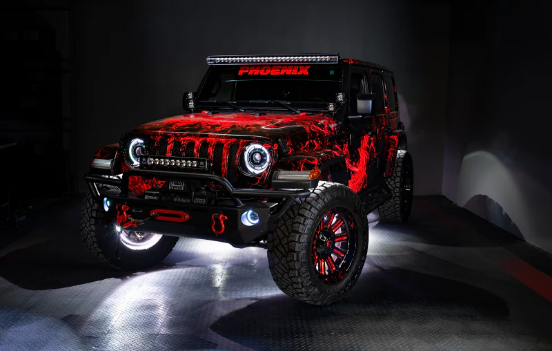 Oracle Oculus Bi-LED Projector Headlights for Jeep JL/Gladiator JT - w/ BC1 Controller - Image 36