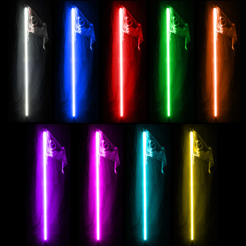 Oracle Off-Road 4ft LED Whip - ColorSHIFT - Image 20