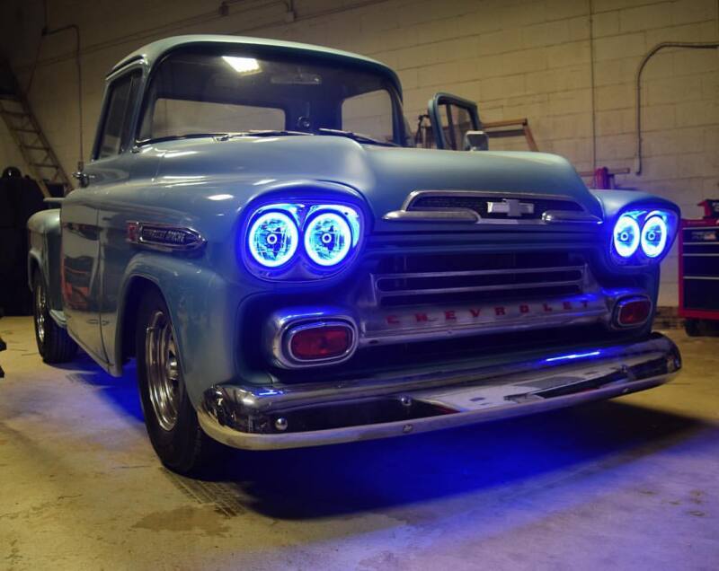 Oracle Pre-Installed Lights 5.75 IN. Sealed Beam - Red Halo - Image 11
