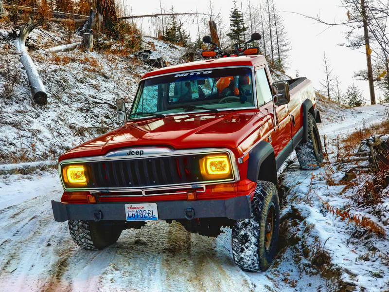 Oracle Pre-Installed Lights 7x6 IN. Sealed Beam - ColorSHIFT Halo - Image 13