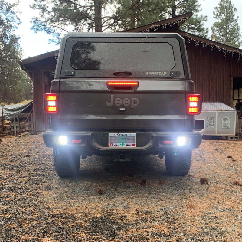 Oracle Rear Bumper LED Reverse Lights for Jeep Gladiator JT - 6000K - Image 10
