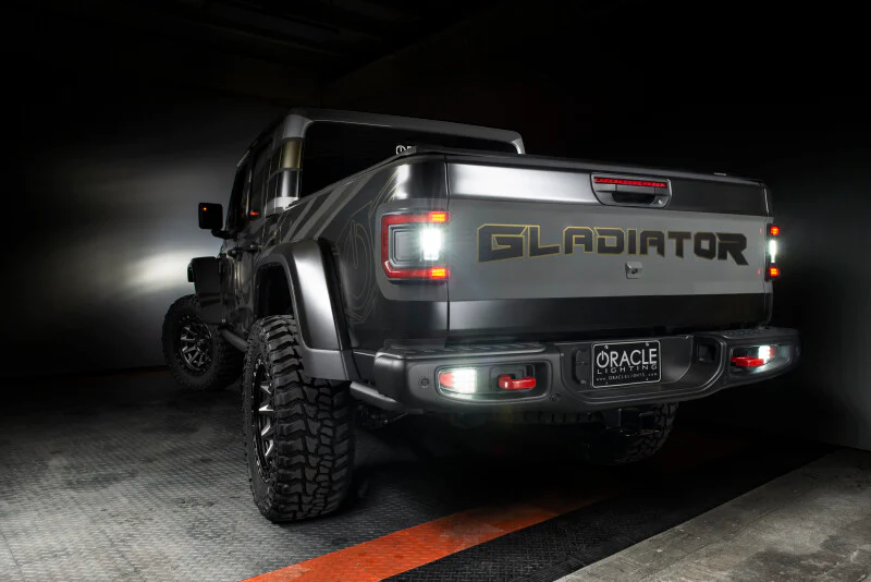 Oracle Rear Bumper LED Reverse Lights for Jeep Gladiator JT - 6000K - Image 11