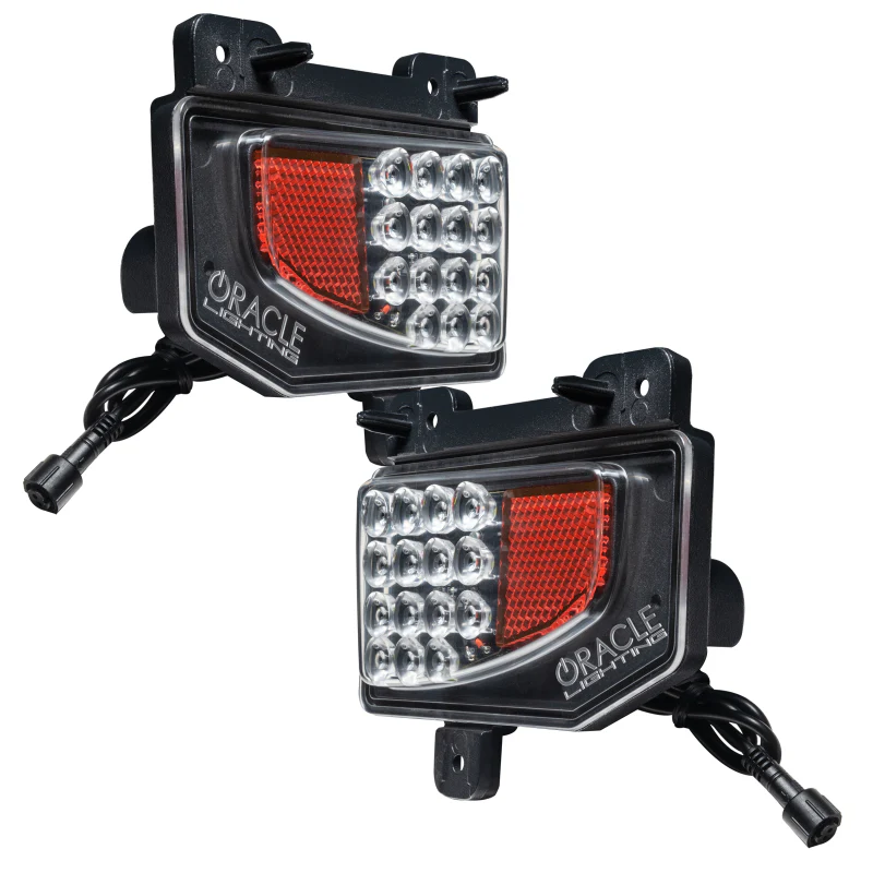 Oracle Rear Bumper LED Reverse Lights for Jeep Gladiator JT - 6000K - Image 14