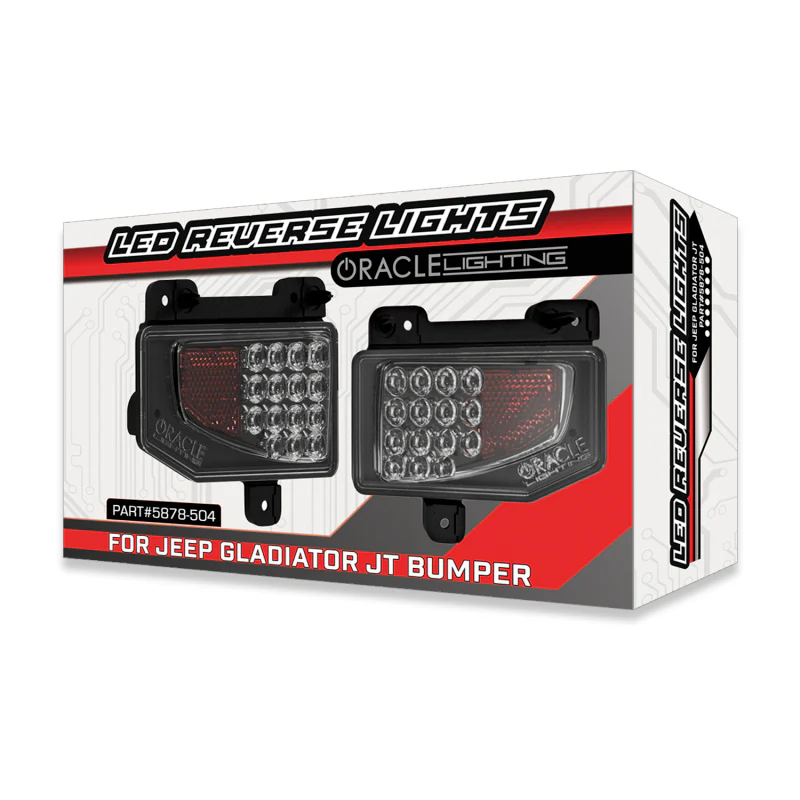 Oracle Rear Bumper LED Reverse Lights for Jeep Gladiator JT - 6000K - Image 17