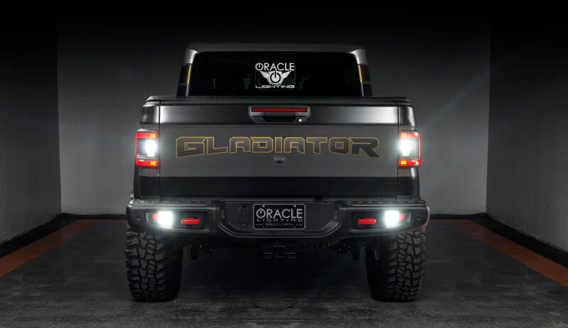 Oracle Rear Bumper LED Reverse Lights for Jeep Gladiator JT - 6000K - Image 5