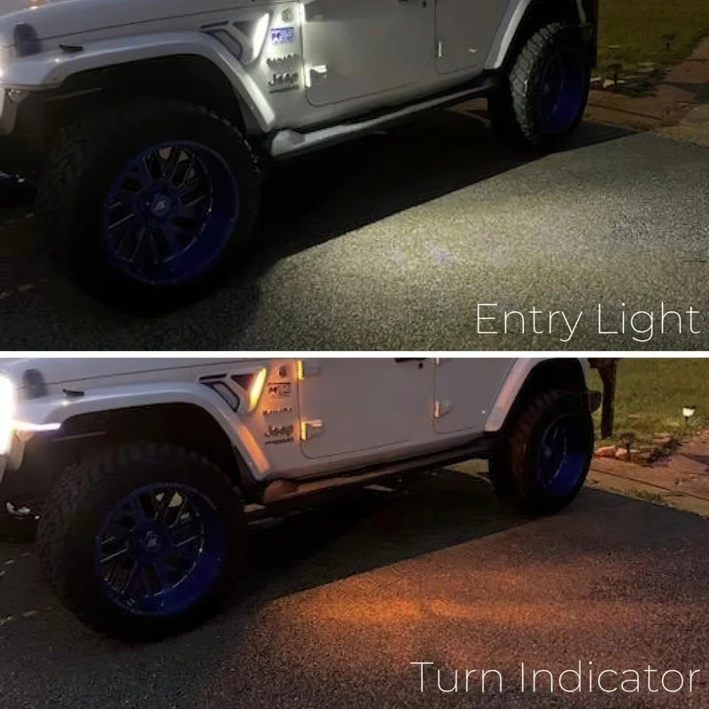 Oracle Sidetrack LED System For Jeep Wrangler JL/ Gladiator JT - Image 5