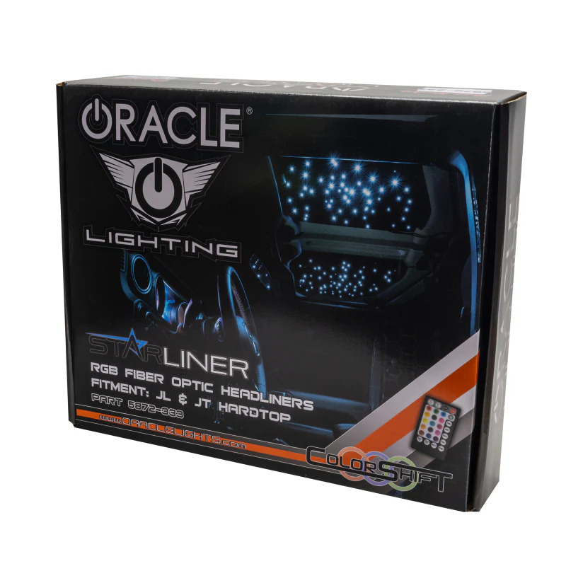Oracle StarLINER Fiber Optic Hardtop Headliner for Wrangler JL/Gladiator JT ColorSHIFT - Image 22