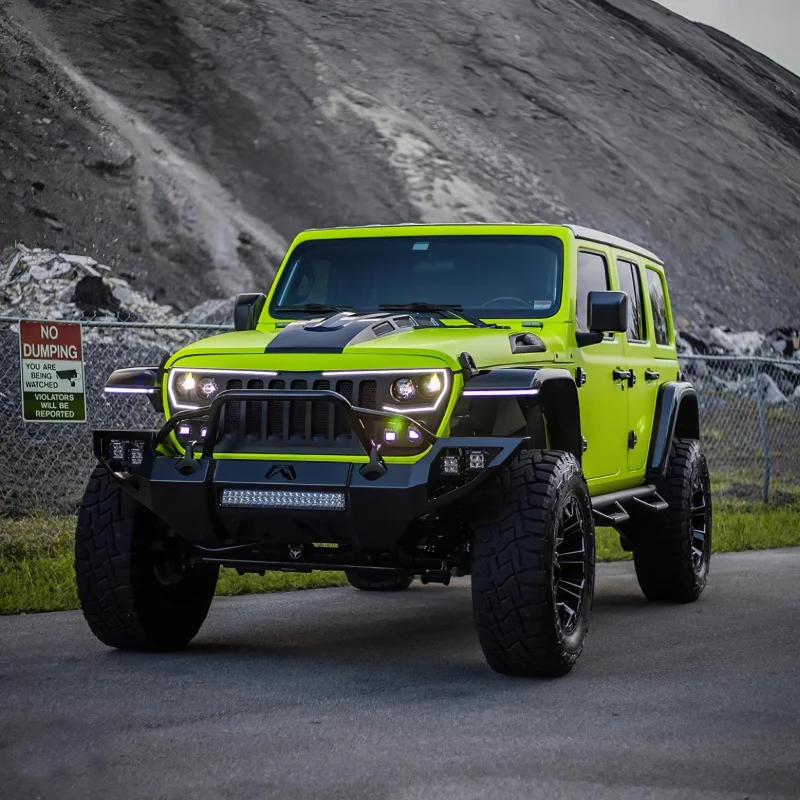 Oracle VECTOR Series Full LED Grille - Jeep Wrangler JL/JT - NA - Image 10