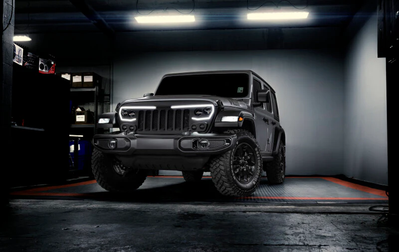 Oracle VECTOR Series Full LED Grille - Jeep Wrangler JL/JT - NA - Image 14