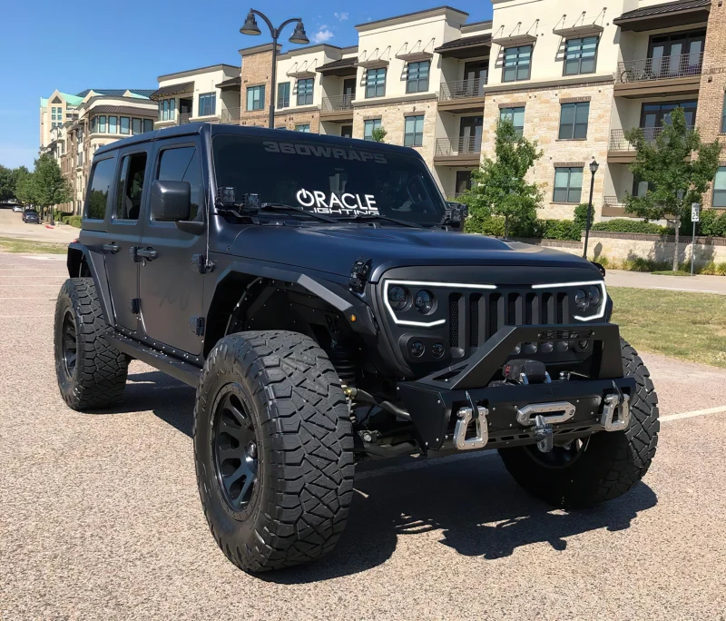 Oracle VECTOR Series Full LED Grille - Jeep Wrangler JL/JT - NA - Image 16