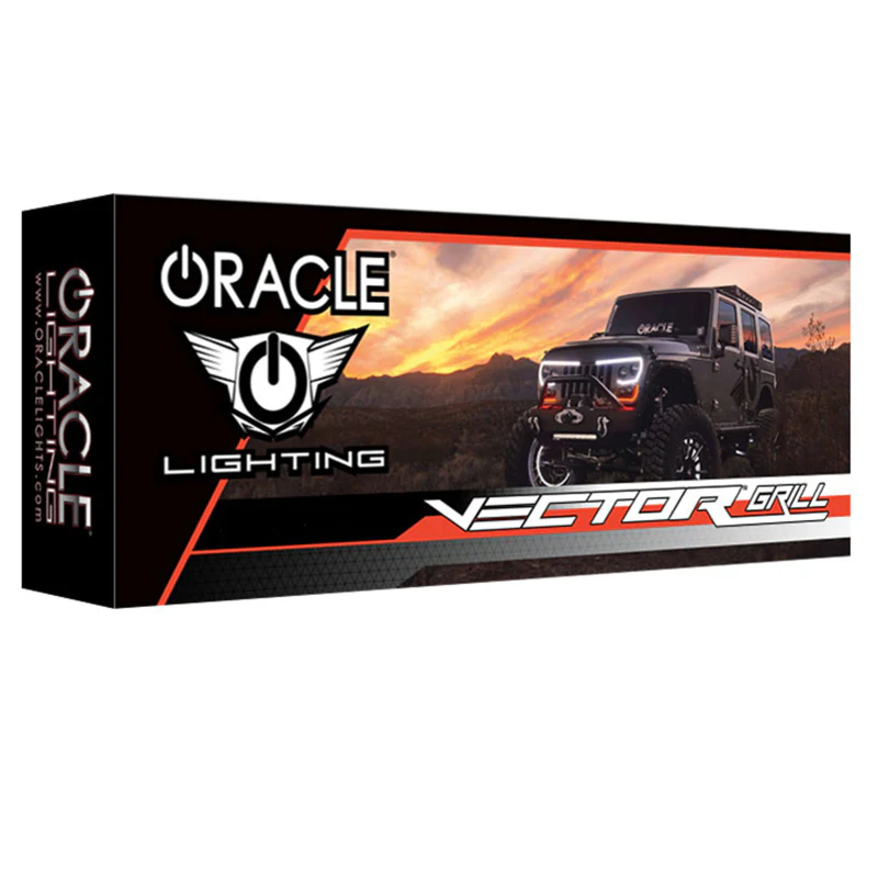 Oracle VECTOR Series Full LED Grille - Jeep Wrangler JL/JT - NA - Image 2
