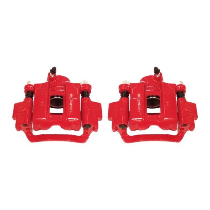 Power Stop 10-18 Lexus GX460 Rear Red Calipers w/Brackets - Pair