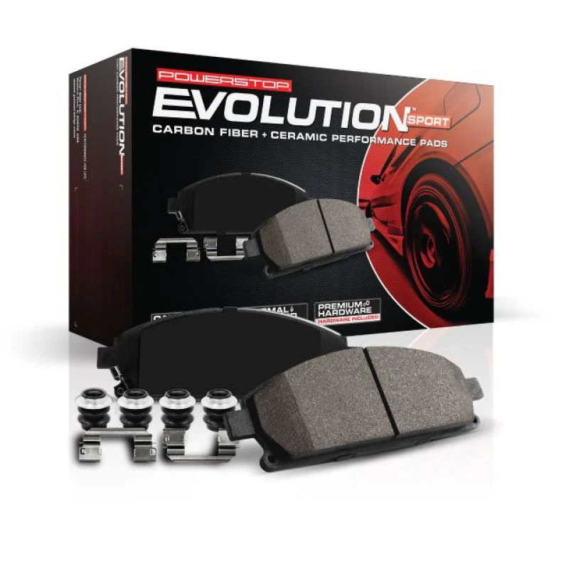 Power Stop 10-19 Lexus GX460 Front Z23 Evolution Sport Brake Pads w/Hardware - Image 2