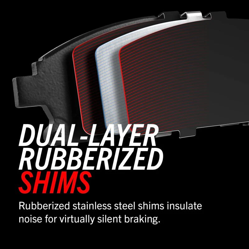 Power Stop 16-19 Cadillac ATS Front Z17 Evolution Ceramic Brake Pads w/Hardware - Image 4