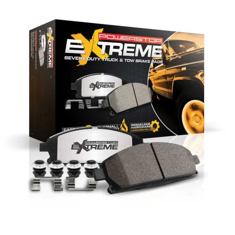 Power Stop 2012 Ford F-250 Super Duty Front Z36 Truck & Tow Brake Pads w/Hardware - Image 2