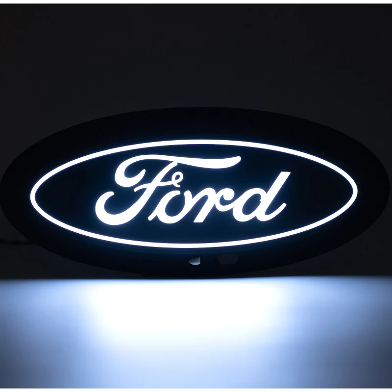 Putco 17-19 Ford SuperDuty Front Luminix Ford LED Emblem - w/ Camera CutOut - Image 10