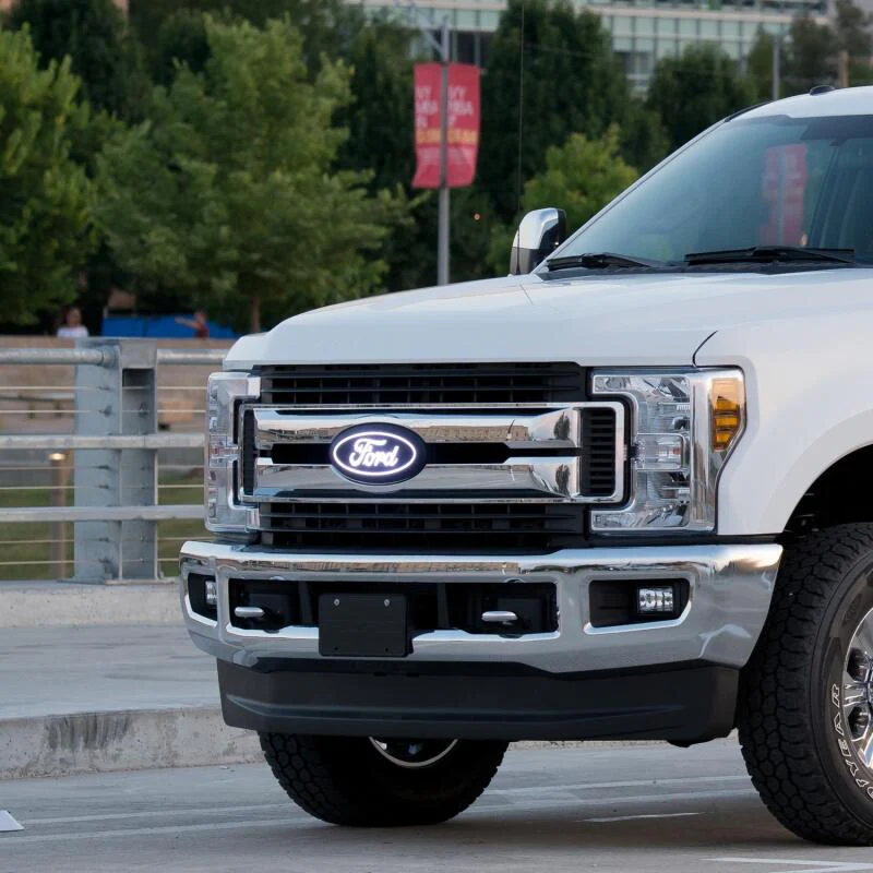 Putco 17-20 Ford SuperDuty Front Luminix Ford LED Emblem - w/o Camera CutOut - Image 5