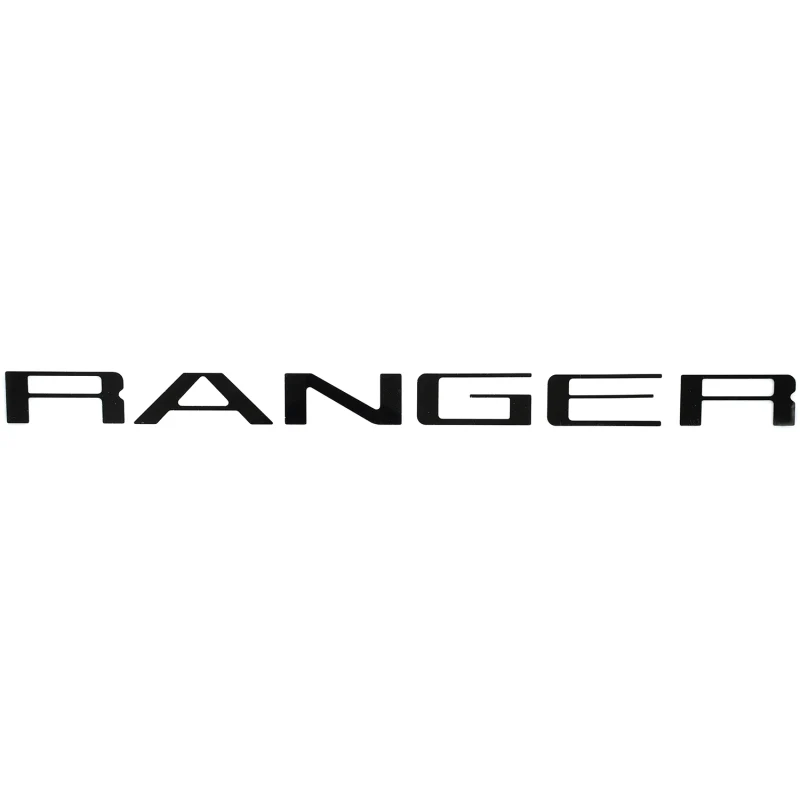 Putco 19-20 Ford Ranger - Black Platinum Tailgate Letters RANGER - Image 6