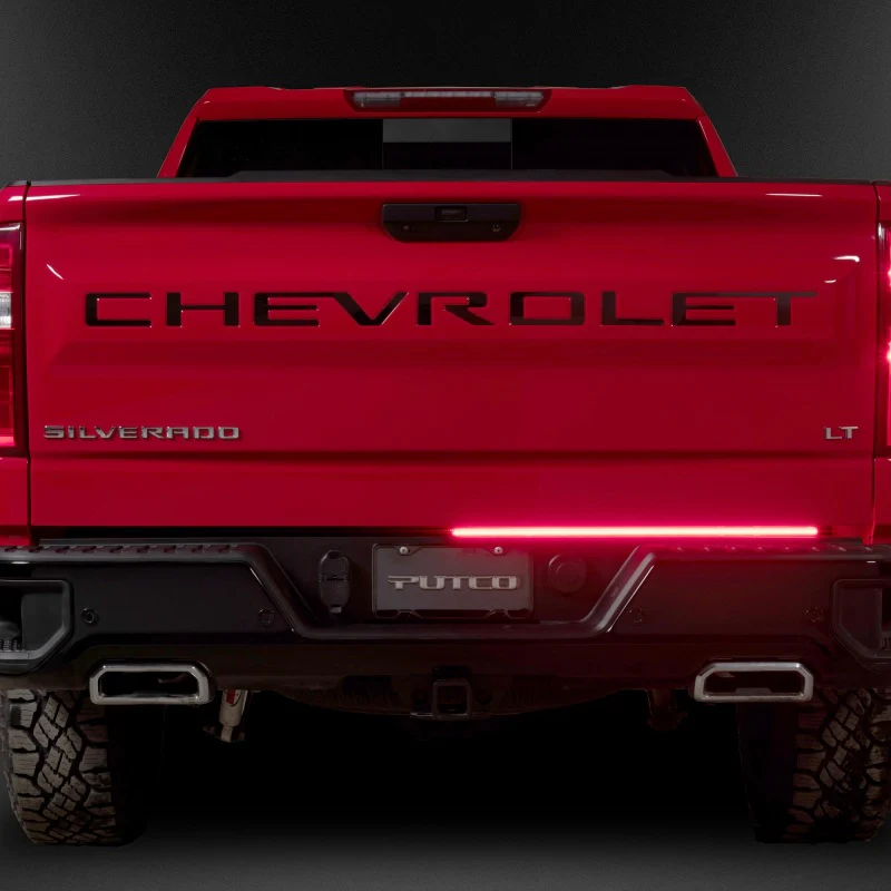 Putco 2019+ Silverado/Sierra 60in Red Light Blade Direct Fit Kit Red - Image 13