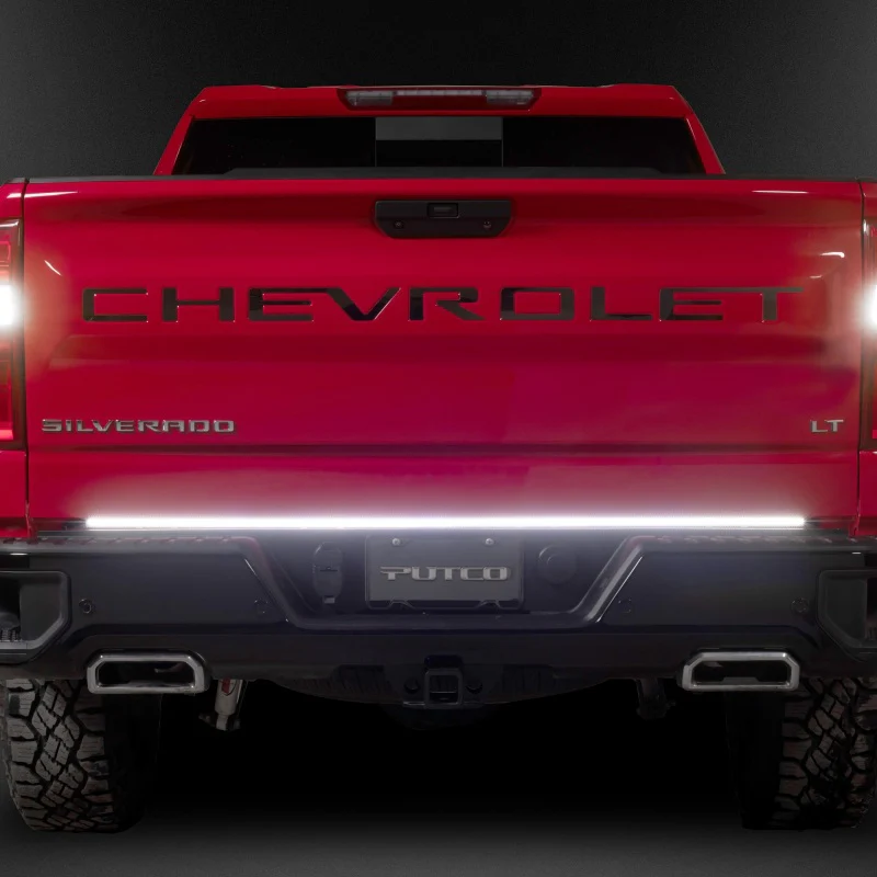 Putco 2019+ Silverado/Sierra 60in Red Light Blade Direct Fit Kit Red - Image 16