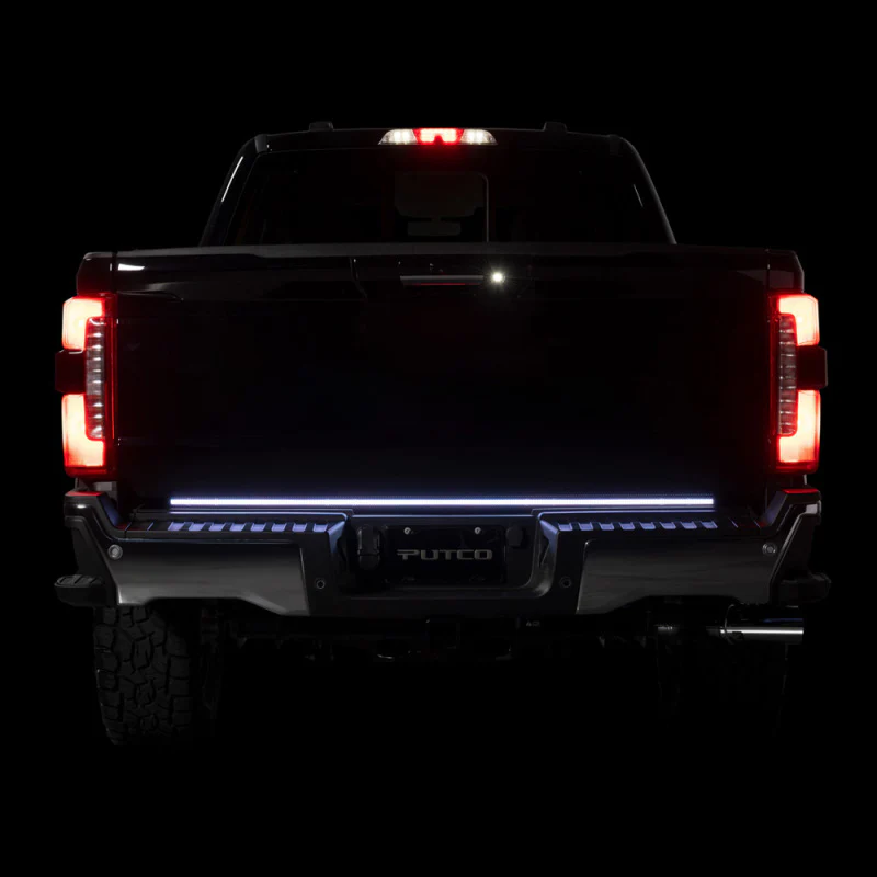 Putco 2021+ Ford F150 w/Factory LED Taillamps & OBS 60in Freedom Blade LED Tailgate Light Bar - Image 3
