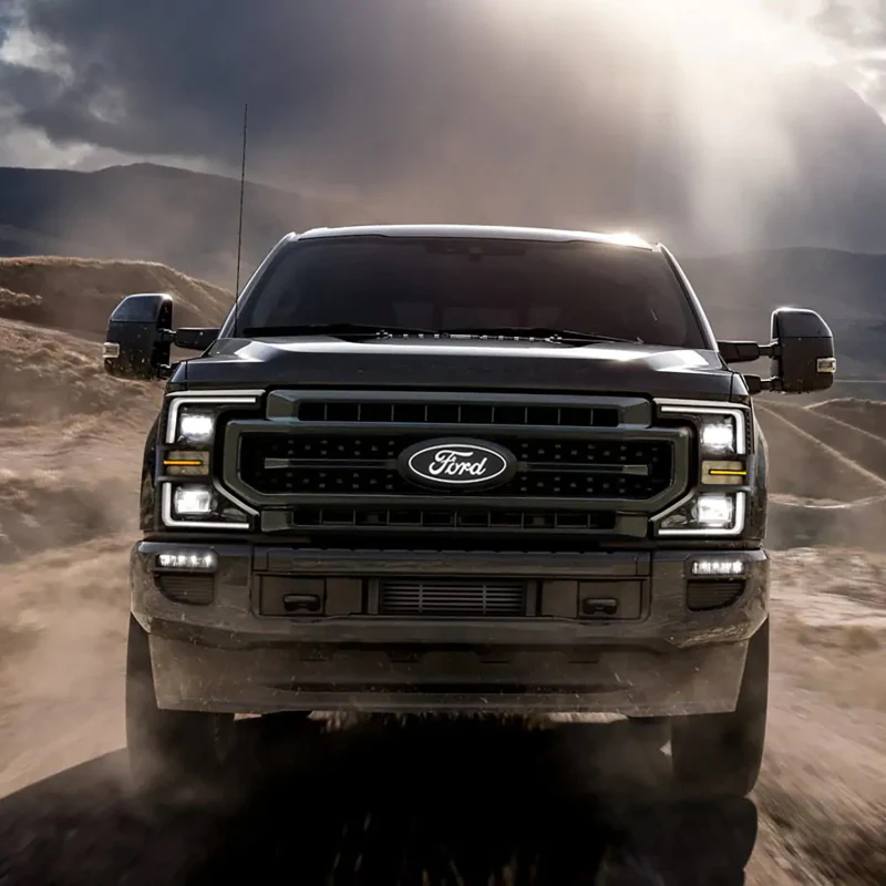 Putco 2023 Ford F-150 Front Luminix Ford LED Emblem - w/Camera CutOut w/o Spray Washer - Image 3