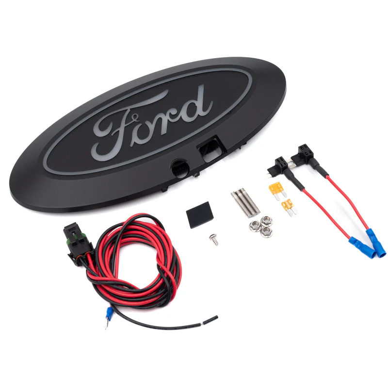 Putco 2023 Ford F-150 Front Luminix Ford LED Emblem - w/Camera CutOut w/o Spray Washer - Image 9