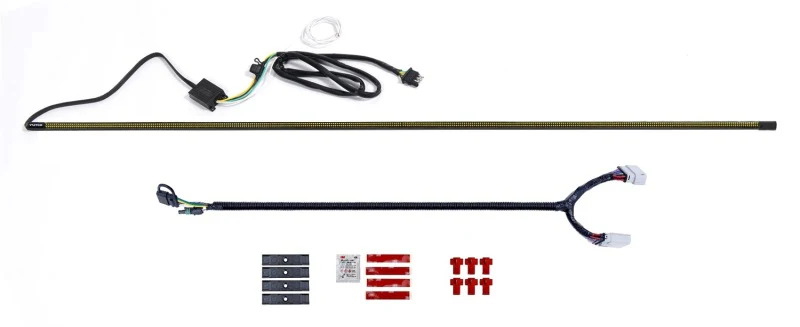 Putco 21-22 Ford F-150 60in Red Light Blade Direct Fit Kit Red / White - Image 22
