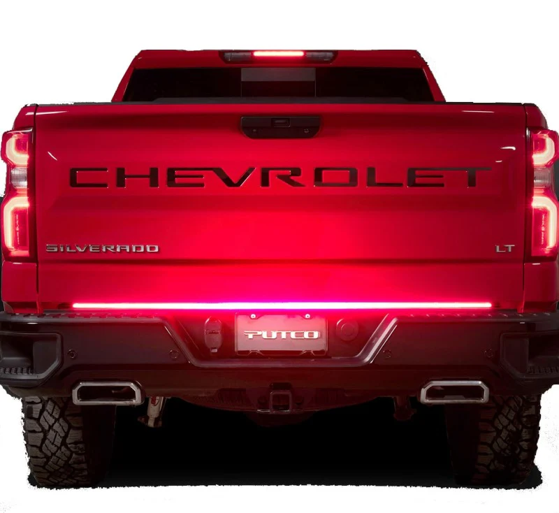 Putco 60in Red Blade LED Tailgate Light Bar for Ford Trucks w/ Blis and Trailer Detection - Image 2