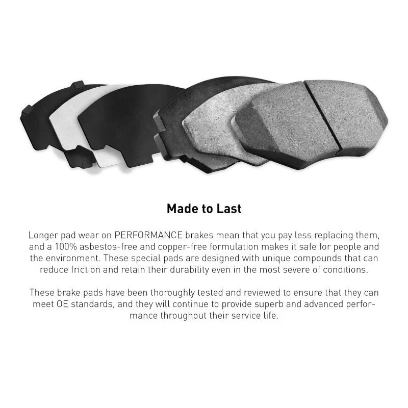 R1 1985-1997 Chevrolet Camaro Rear R1 Performance Sport Pads & Hardware Kit - Image 5