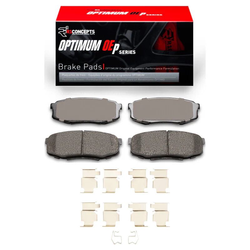 R1 2007-2022 Lexus LX570 Rear R1 Optimum OE Pads & Hardware Kit - Image 4