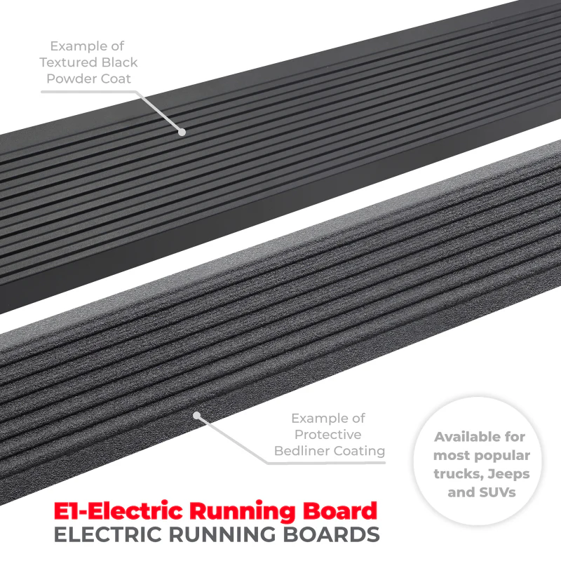 RealTruck 15-24 Chevrolet Colorado Crew Cab 4dr VoltStep Electric Running Board Kit - Tex. Blk - Image 9
