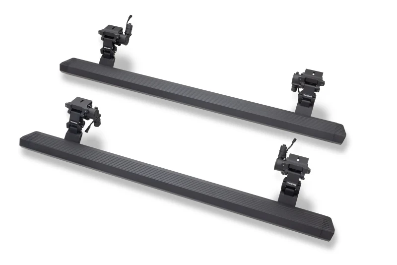 RealTruck 18-24 Jeep Wrangler 4dr VoltStep Electric Running Board Kit (Drilling Req.) - Tex. Blk