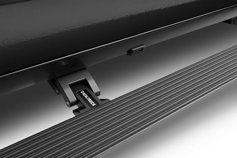 RealTruck 19-24 Ram 1500 Crew Cab 4dr VoltStep Electric Running Board Kit (No Drill) - Tex. Blk - Image 8