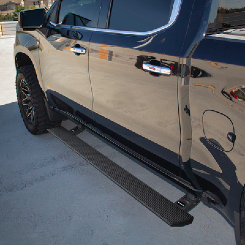 RealTruck 19-25 Chevy Silverado 1500 CC 4dr VoltStep Electric Running Board Kit - Tex. Blk - Image 9