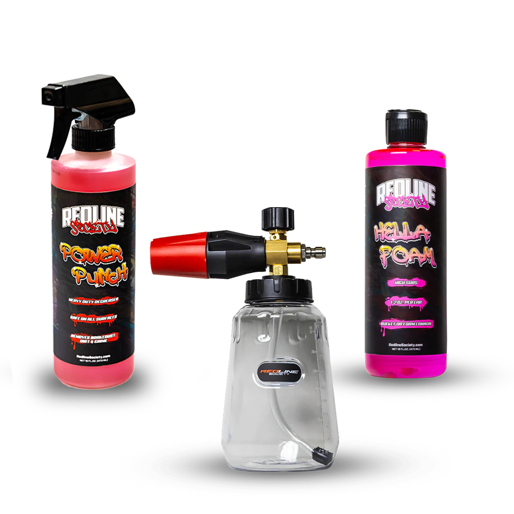 Redline Exterior & Wheel Wash Kit