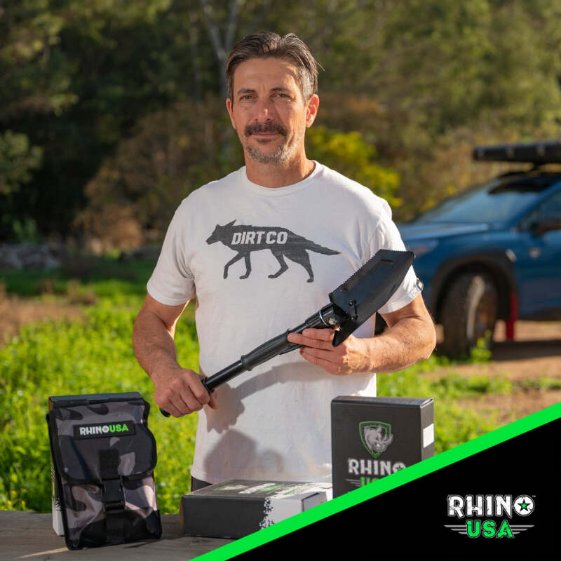 Rhino USA Straight Handle Recovery Shovel W/Pick - Image 4