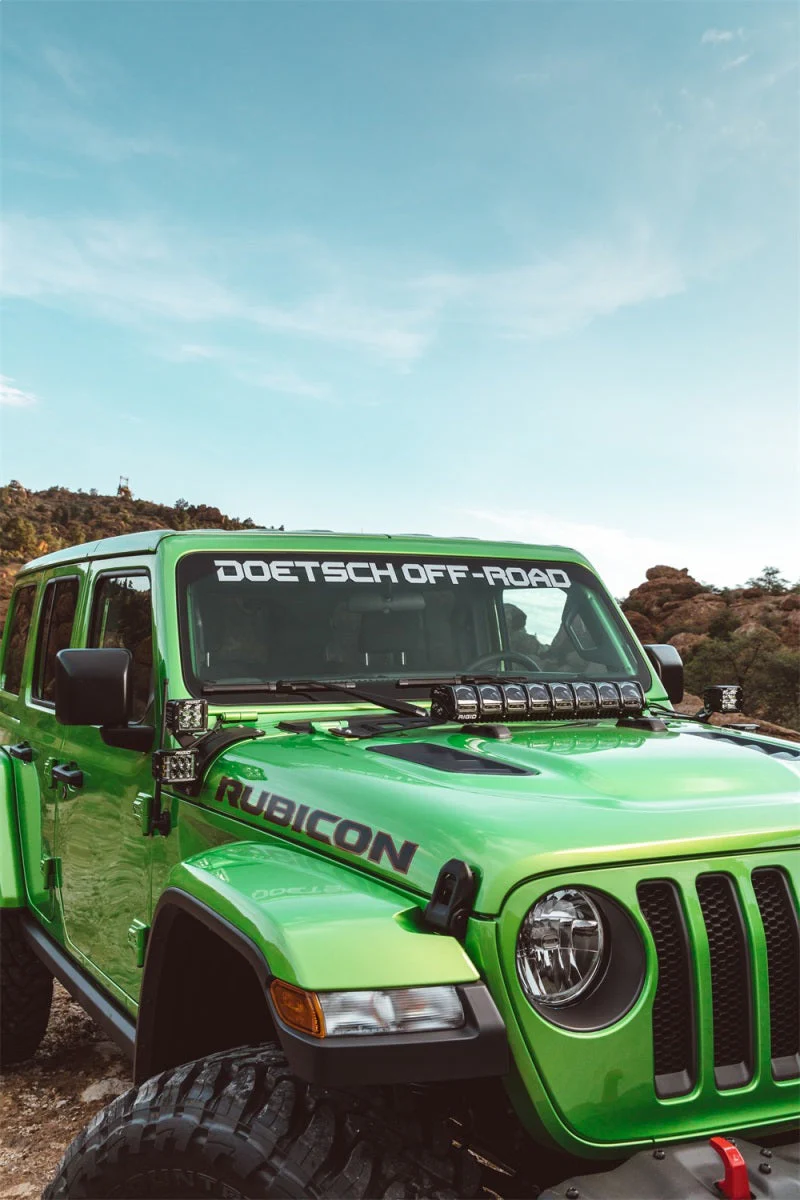 Rigid Industries 2018 Jeep JL - Hood Mount Kit - Mounts 20in Adapt Series - Image 3