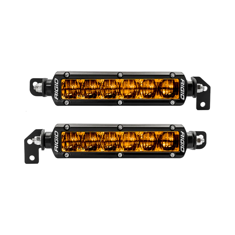 Rigid Industries 2022+ Toyota Tundra 6in SR-Series Selective Yellow Fog Light Kit - Image 4