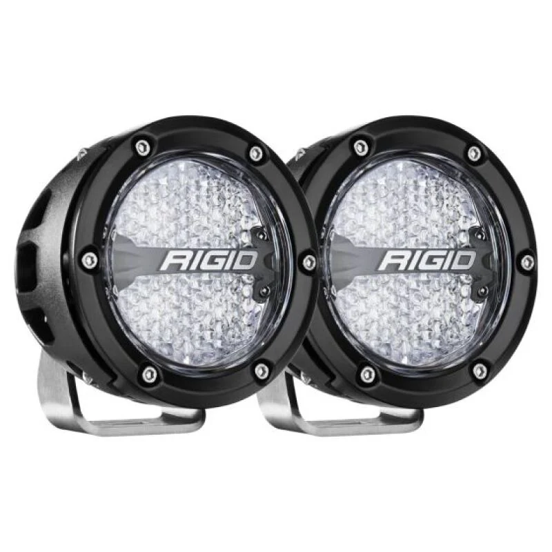 Rigid Industries 360-Series 4in LED Off-Road Diffused Beam - RGBW Backlight (Pair) - Image 2