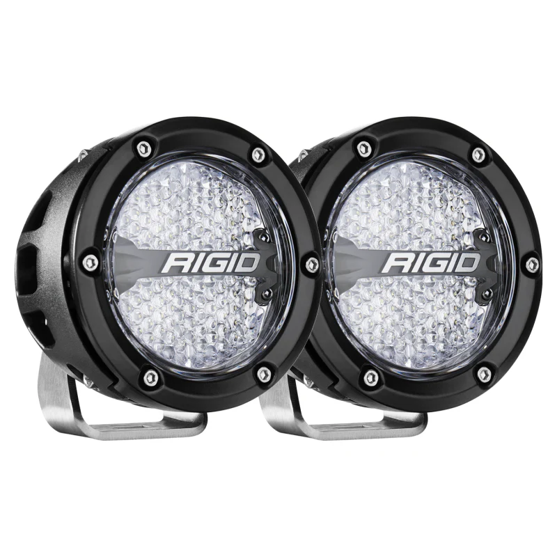Rigid Industries 360-Series 4in LED Off-Road Diffused Beam - RGBW Backlight (Pair) - Image 21