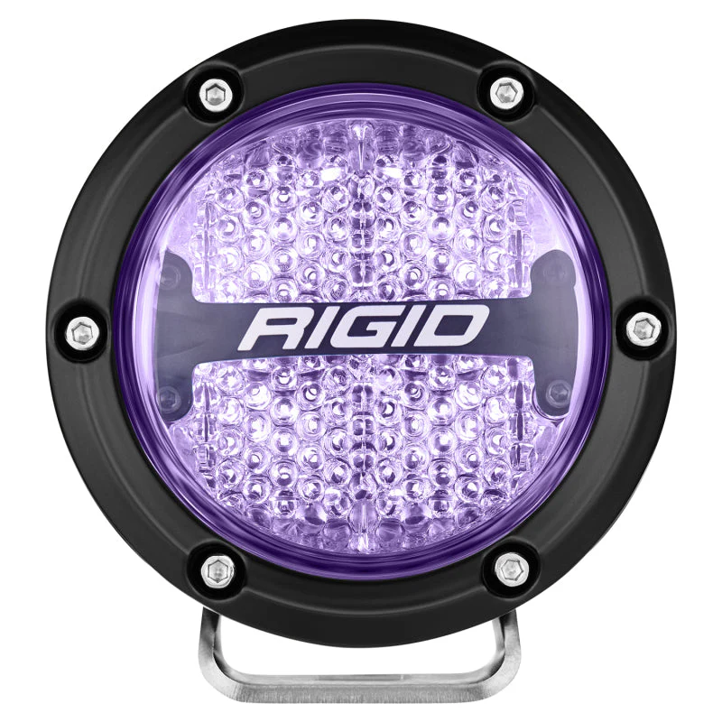 Rigid Industries 360-Series 4in LED Off-Road Diffused Beam - RGBW Backlight (Pair) - Image 28