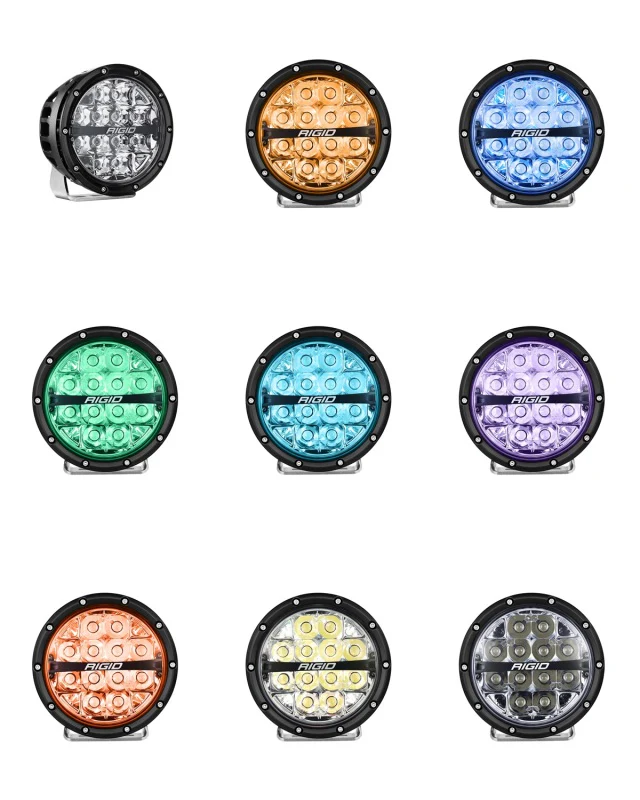 Rigid Industries 360-Series 6in LED Off-Road Spot Beam - RGBW (Pair) - Image 15