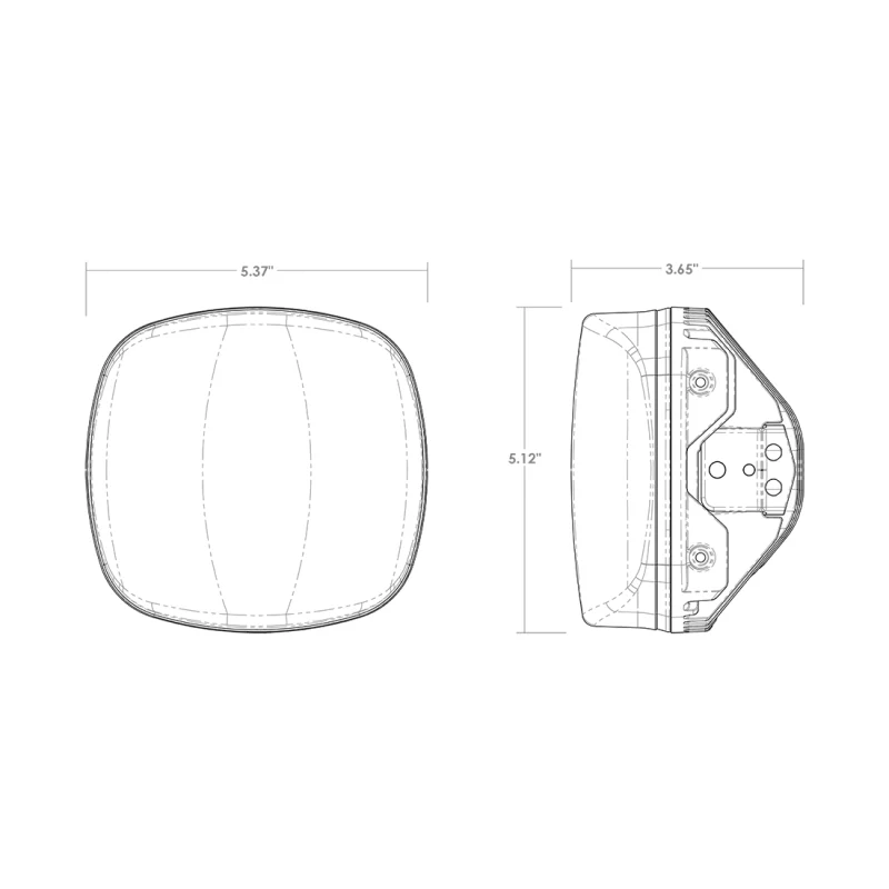 Rigid Industries Adapt XE LED Moto Kit - Black - Image 17