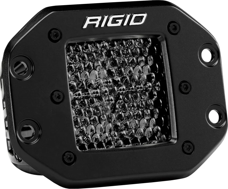 Rigid Industries D Series PRO Midnight Edition - Spot - Diffused - Pair - Image 2