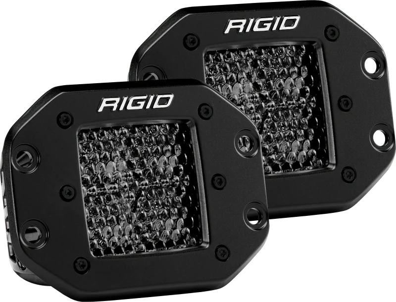 Rigid Industries D Series PRO Midnight Edition - Spot - Diffused - Pair - Image 4